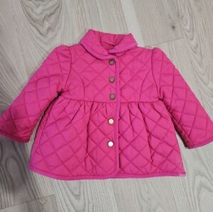 RALPH LAUREN Pink Quilted Kids Jacket